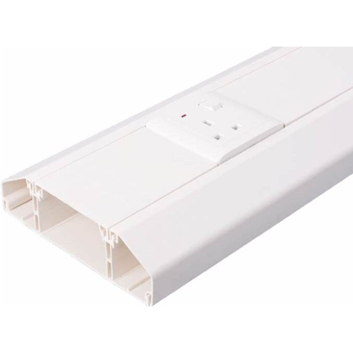 PVC Dado Skirting Trunking Cable Management Systems